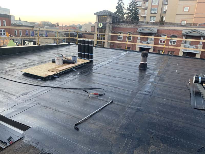 flat roof