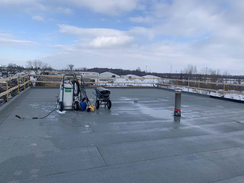 flat roof